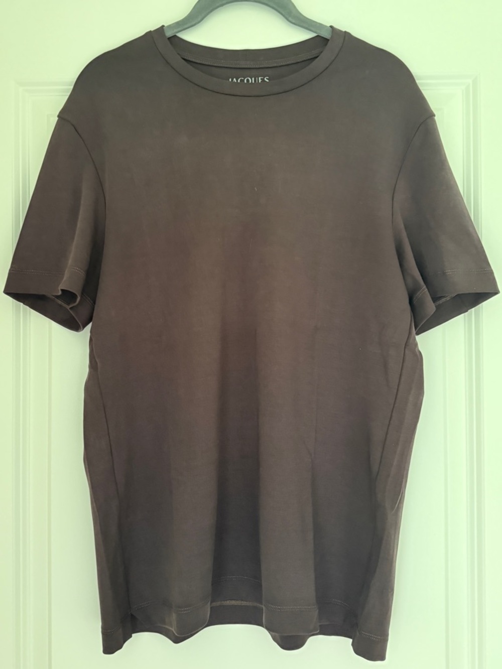Jacques NYC Natural Tec Short Sleeve Crewneck T-Shirt in Gaunache